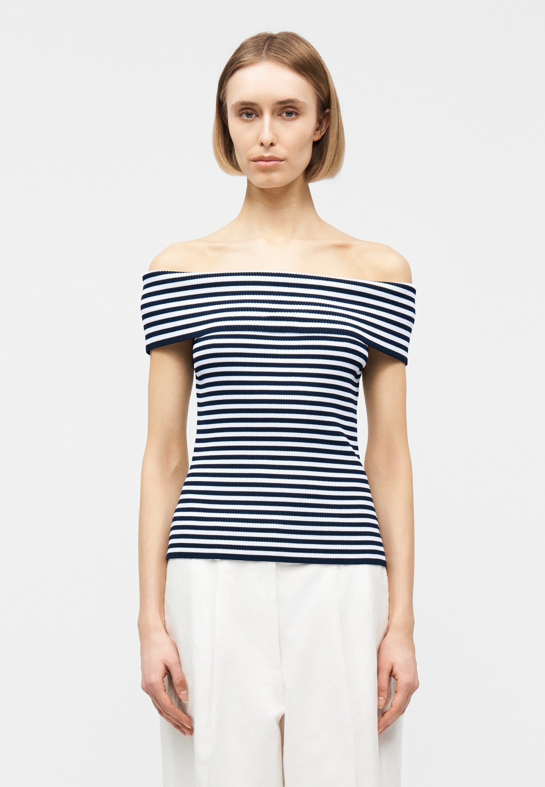 STRIPE FOLD OVER
